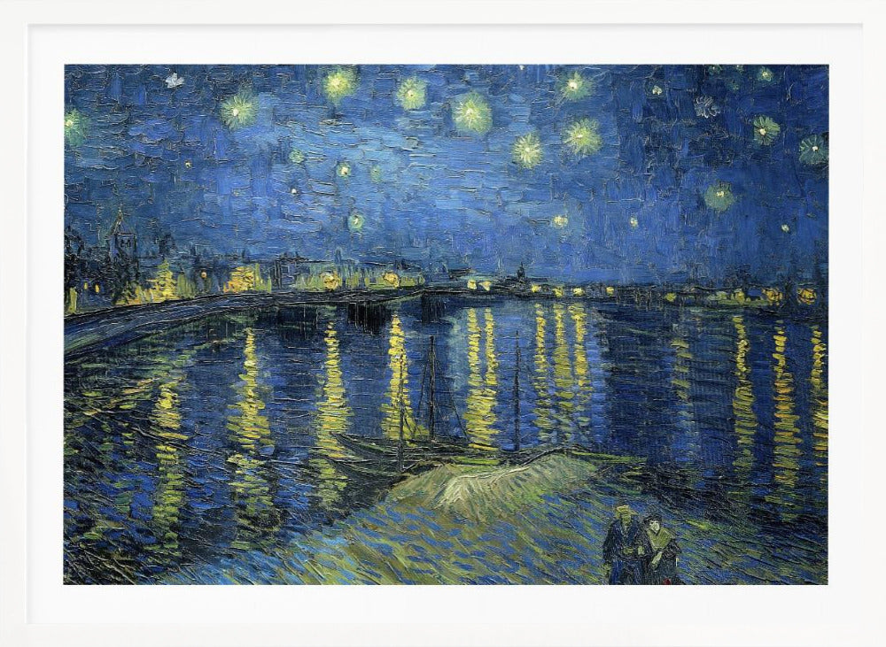 The Starry Night Over The Rhone - Poster / Art Print