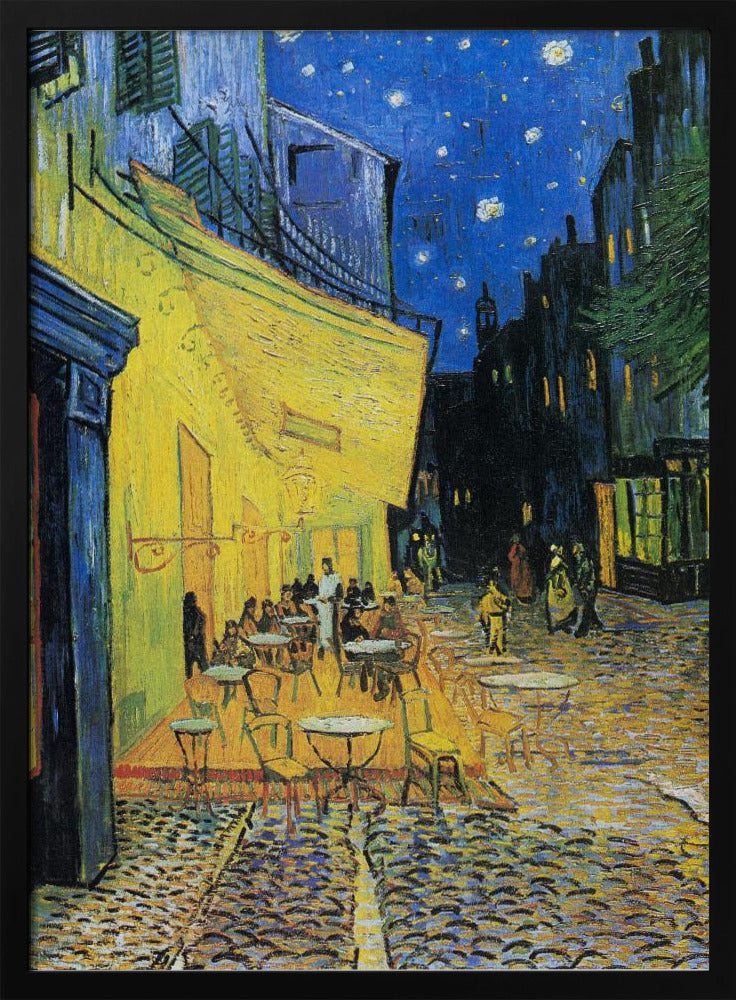 Cafe Terrace At Night - Poster / Art Print