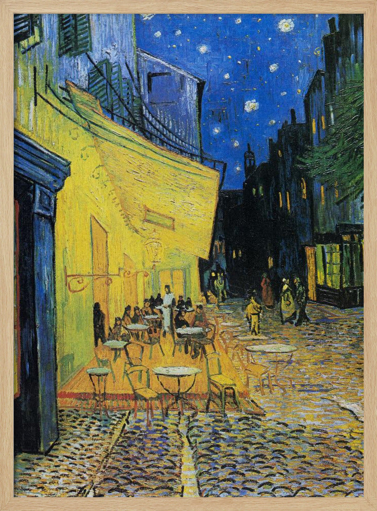 Cafe Terrace At Night - Poster / Art Print