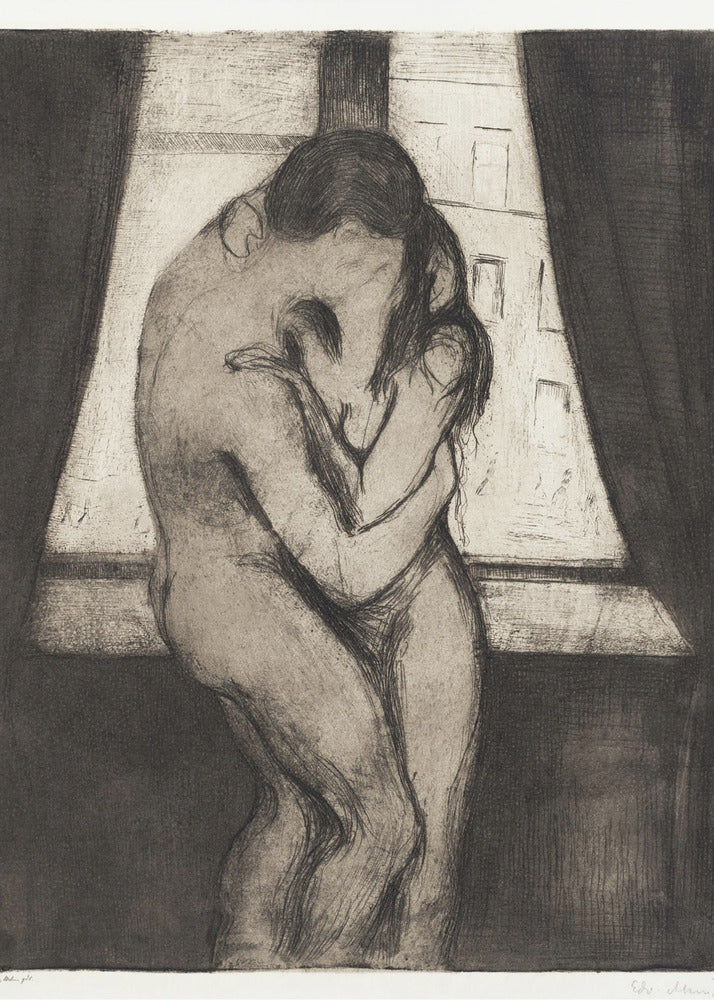 The Kiss 1895 - Poster / Art Print