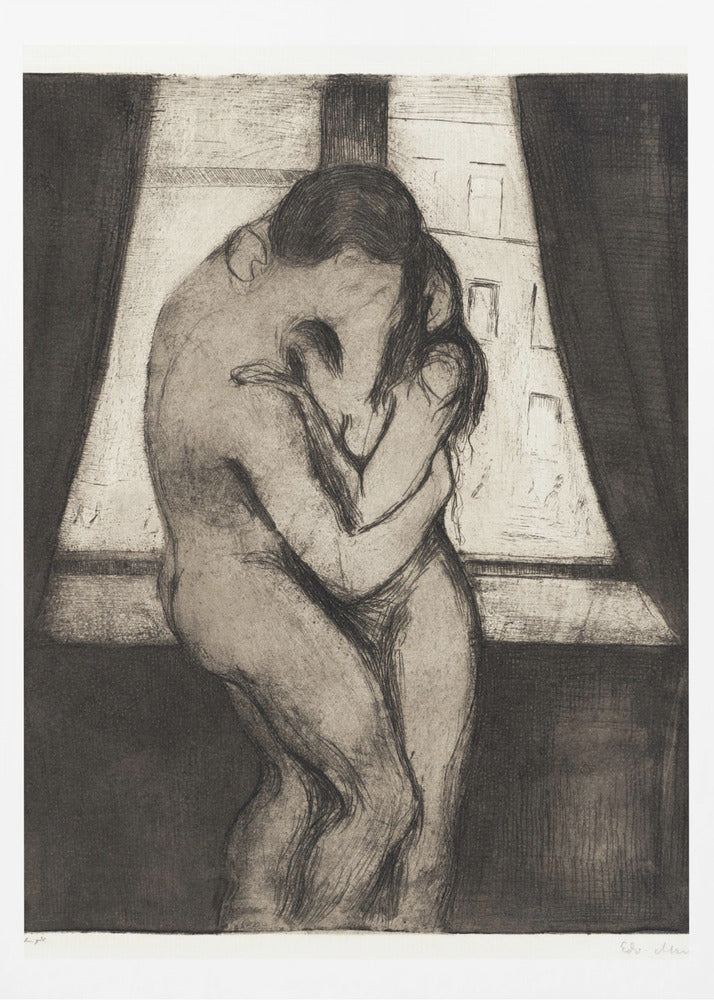 The Kiss 1895 - Poster / Art Print