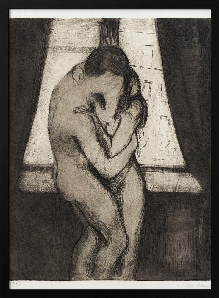 The Kiss 1895 - Poster / Art Print