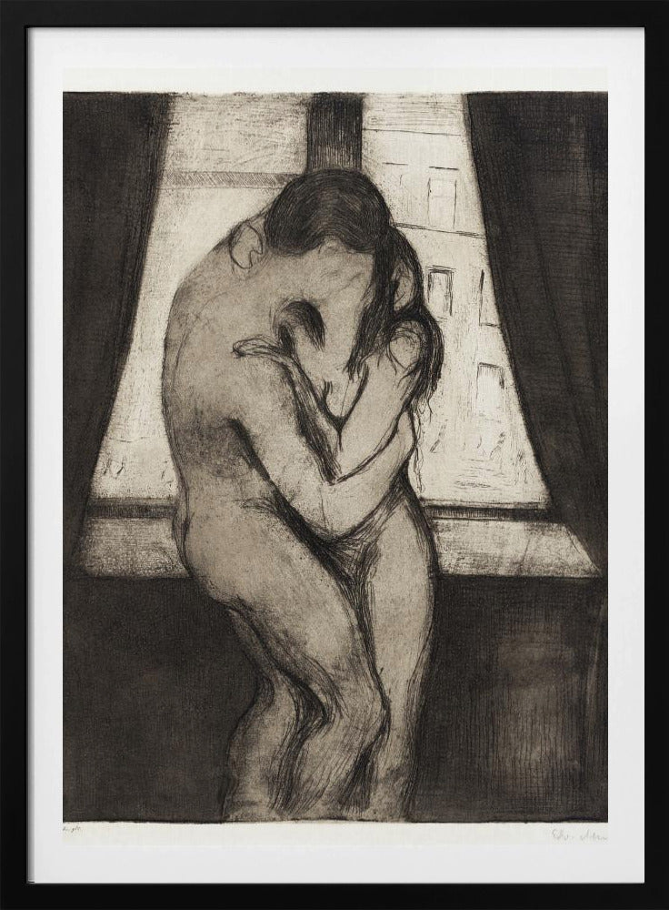 The Kiss 1895 - Poster / Art Print