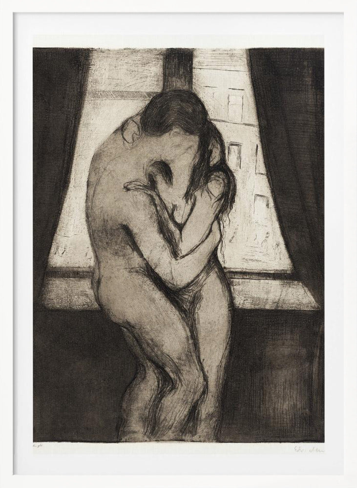 The Kiss 1895 - Poster / Art Print