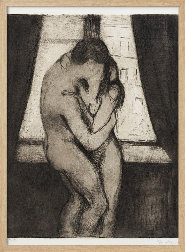 The Kiss 1895 - Poster / Art Print