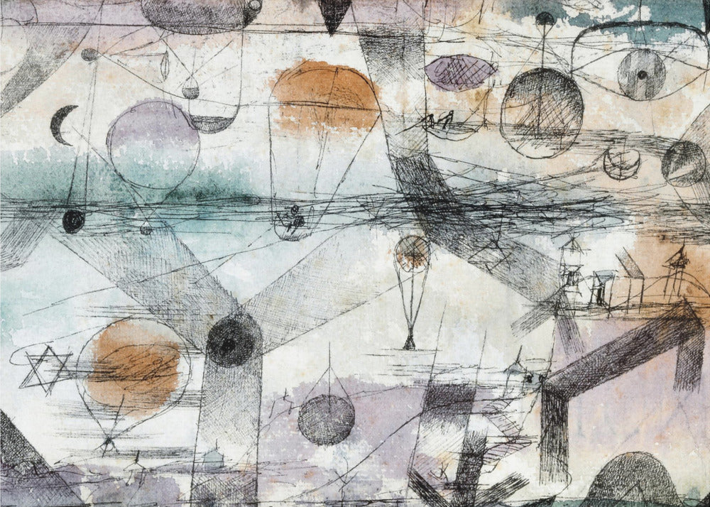 In the Realm of Air 1917 - Poster / Art Print