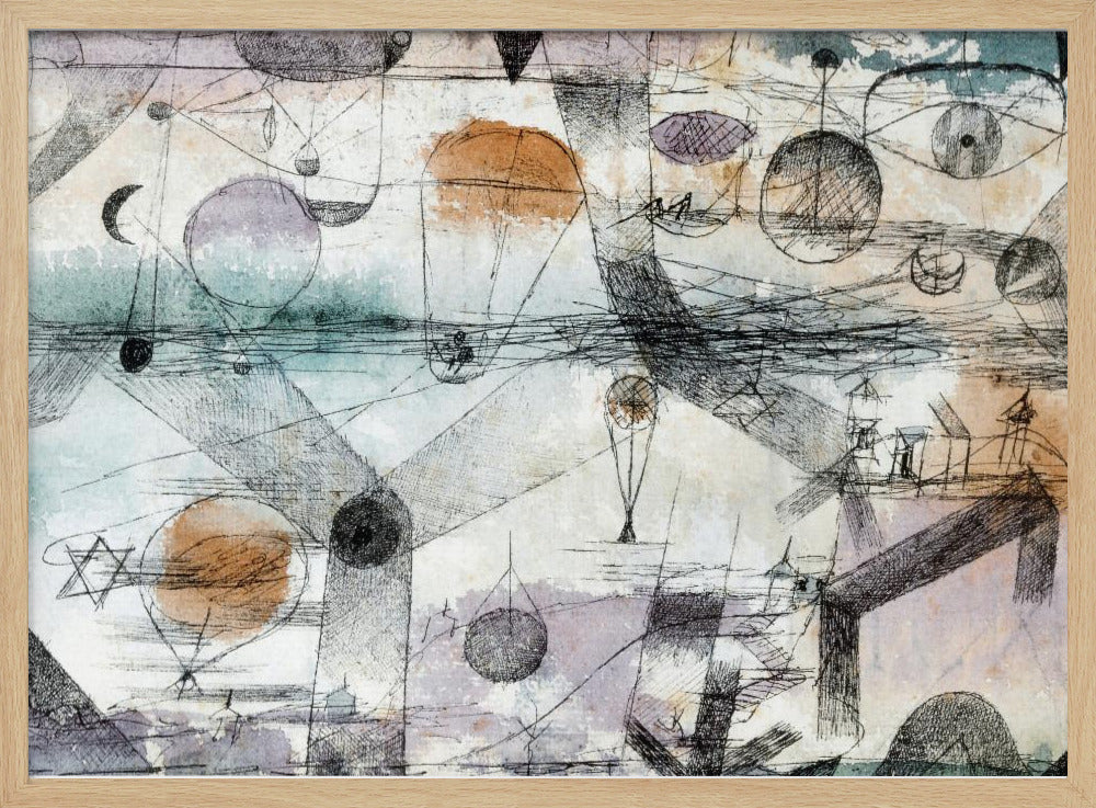 In the Realm of Air 1917 - Poster / Art Print