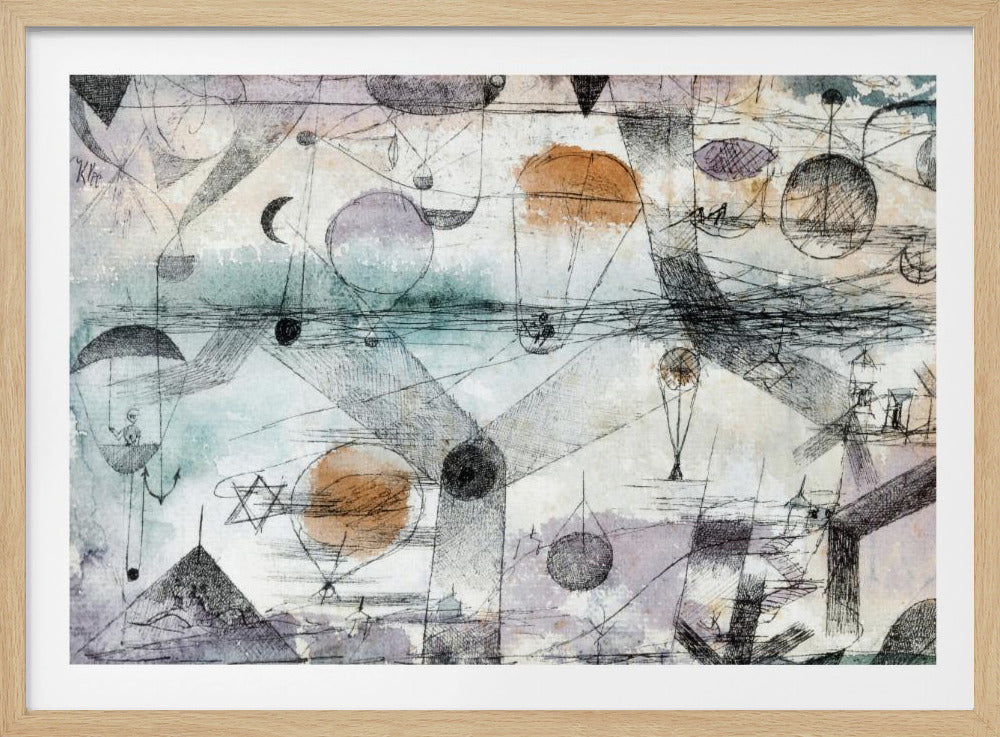 In the Realm of Air 1917 - Poster / Art Print