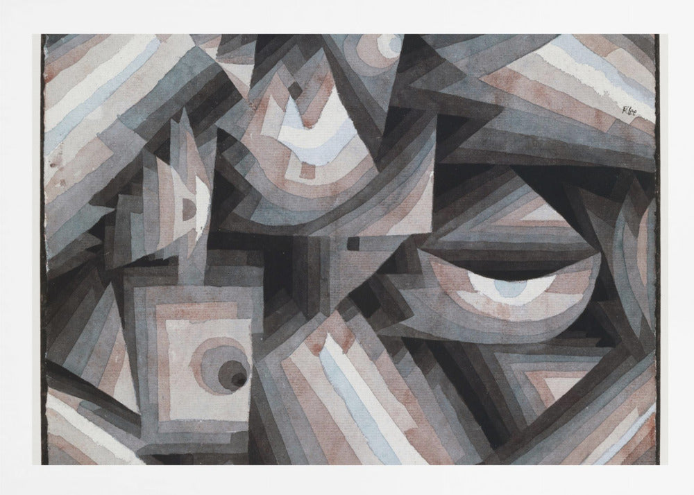 Crystal Gradation 1921 - Poster / Art Print