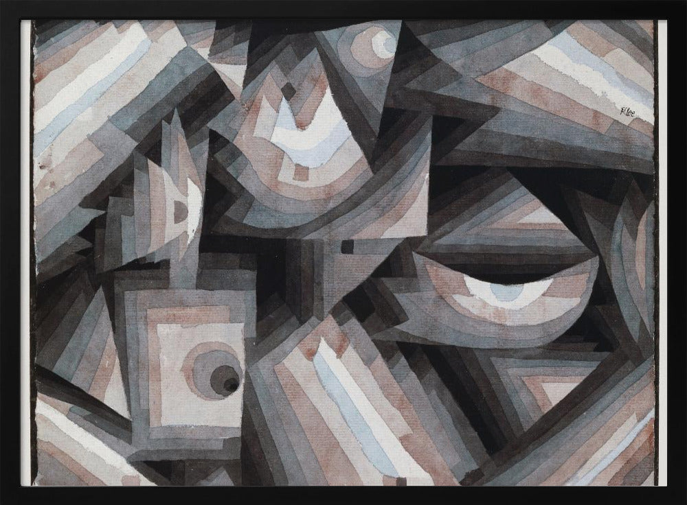 Crystal Gradation 1921 - Poster / Art Print