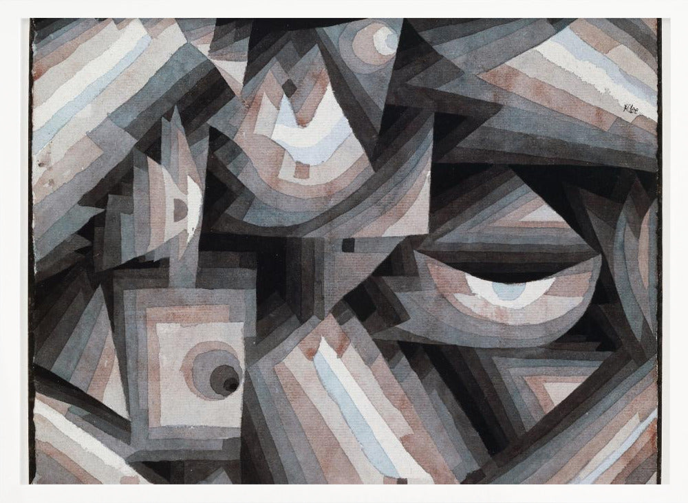 Crystal Gradation 1921 - Poster / Art Print