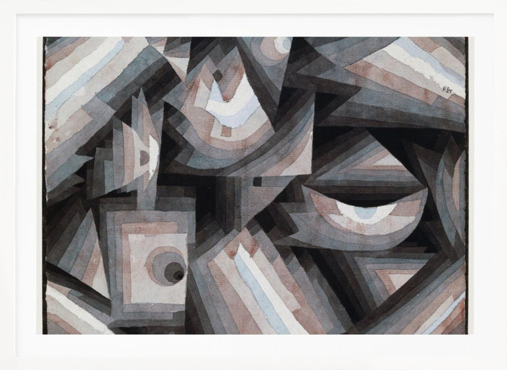 Crystal Gradation 1921 - Poster / Art Print