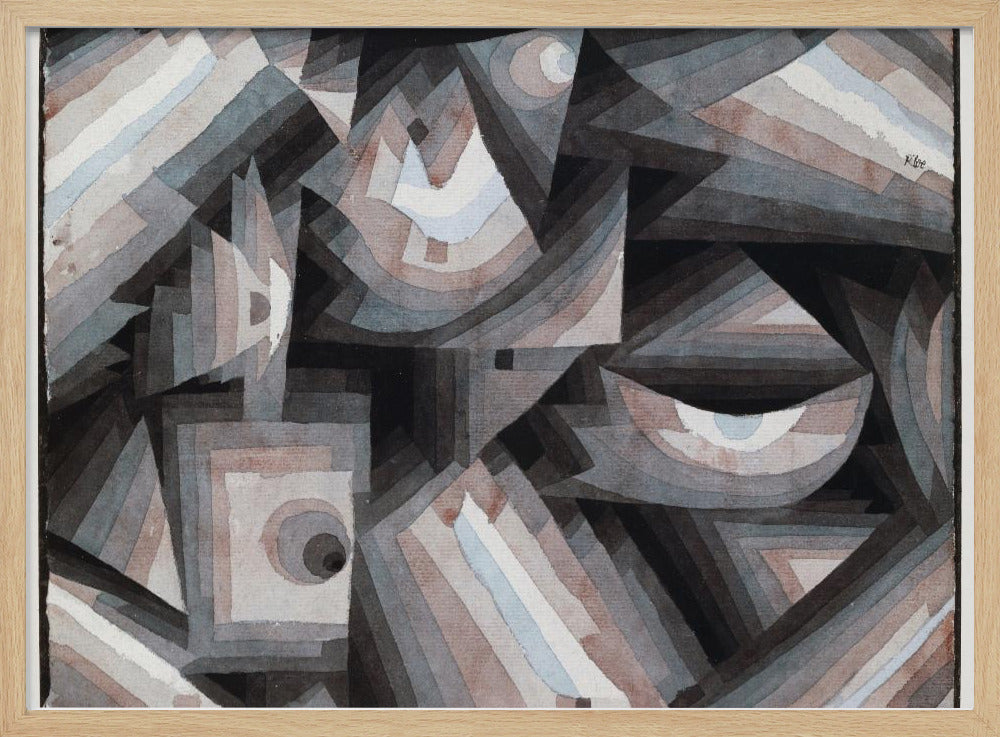 Crystal Gradation 1921 - Poster / Art Print