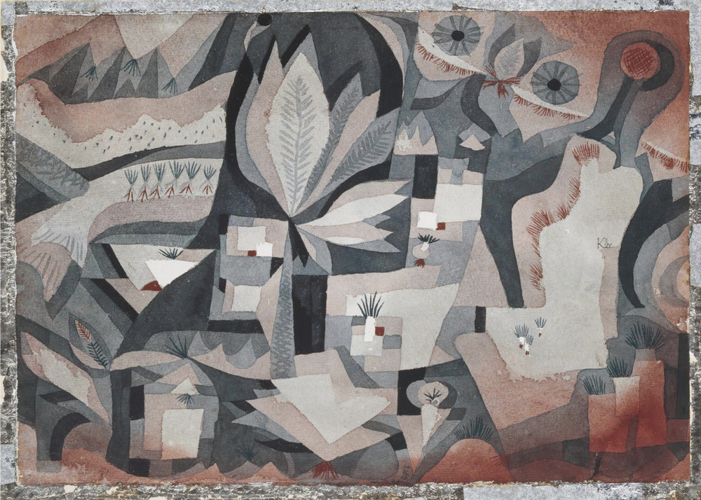 Dry Cooler Garden 1921 - Poster / Art Print