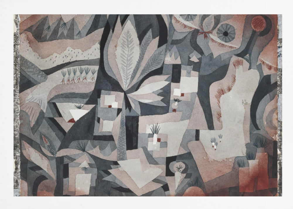 Dry Cooler Garden 1921 - Poster / Art Print