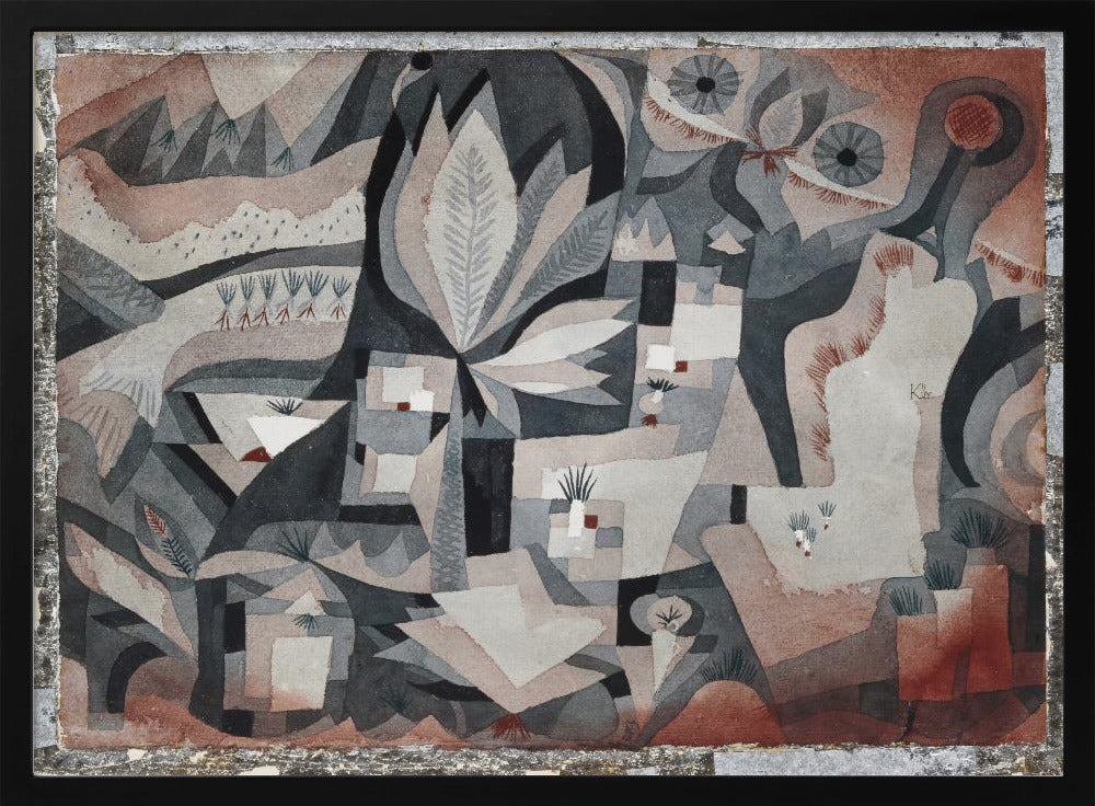 Dry Cooler Garden 1921 - Poster / Art Print