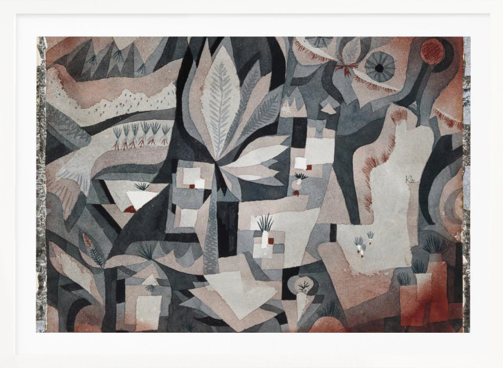 Dry Cooler Garden 1921 - Poster / Art Print