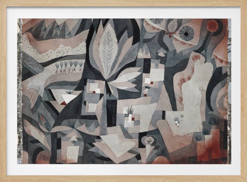 Dry Cooler Garden 1921 - Poster / Art Print