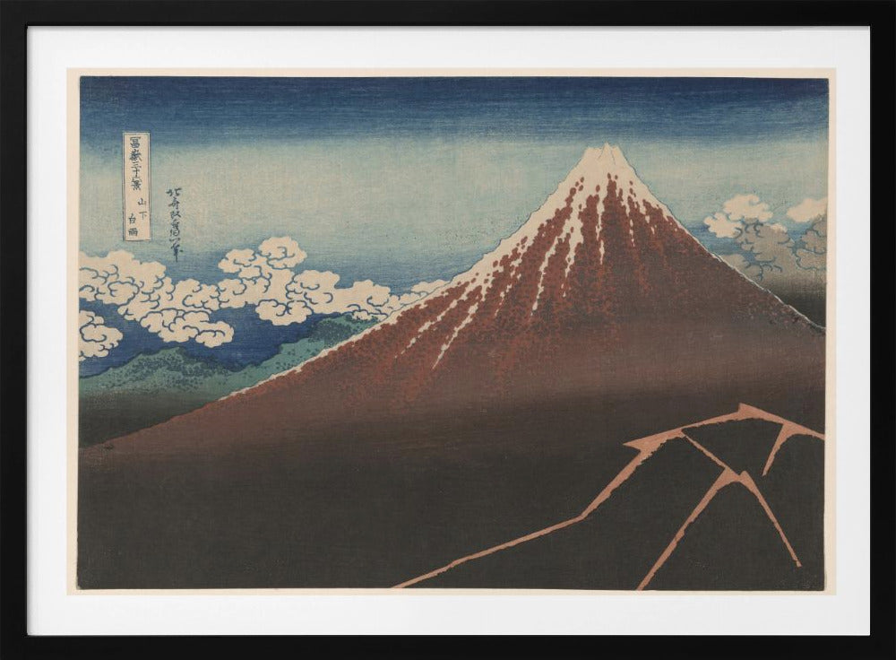 Show Below the Summit - Poster / Art Print