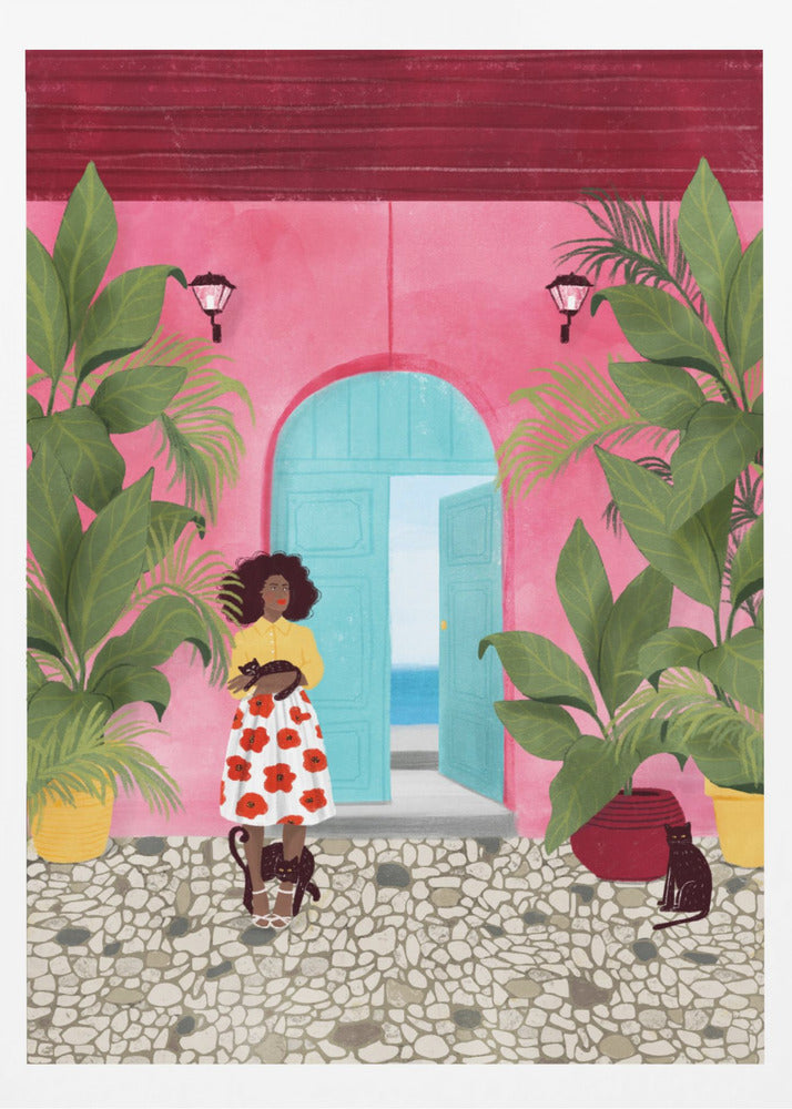 Cartagena life - Poster / Art Print