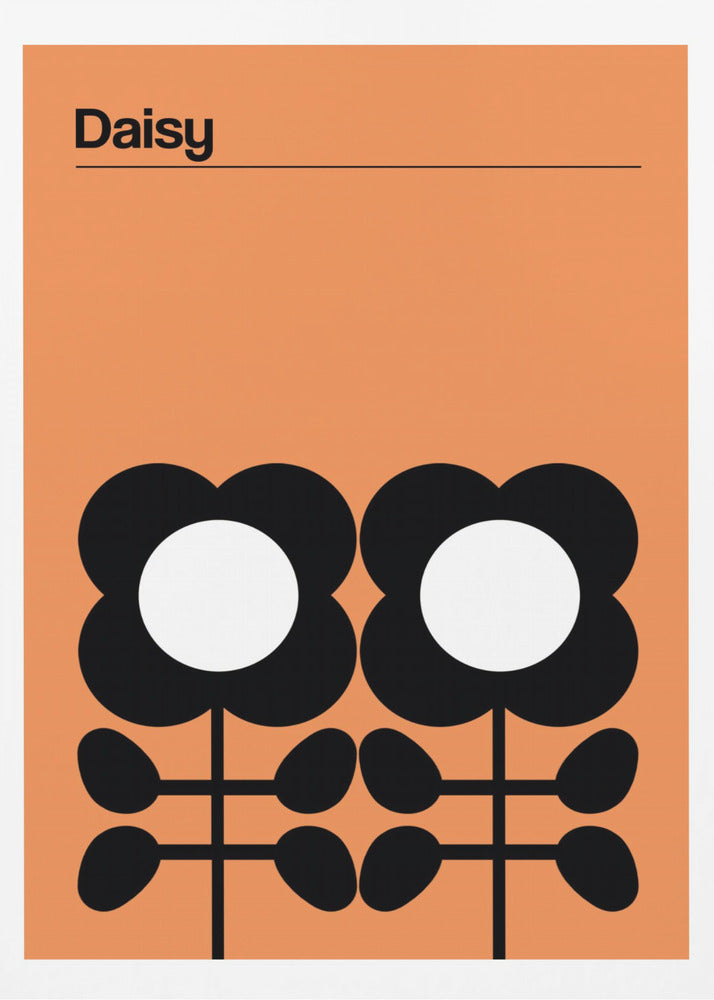 Daisy Mellow Yellow - Poster / Art Print