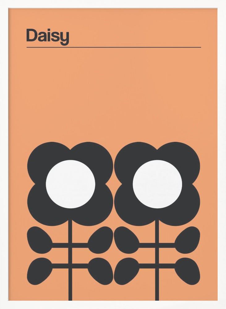 Daisy Mellow Yellow - Poster / Art Print