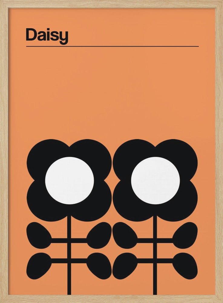 Daisy Mellow Yellow - Poster / Art Print