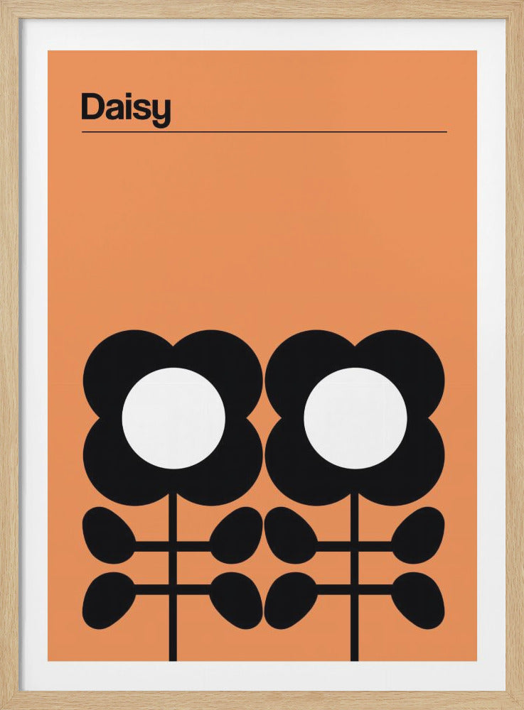 Daisy Mellow Yellow - Poster / Art Print
