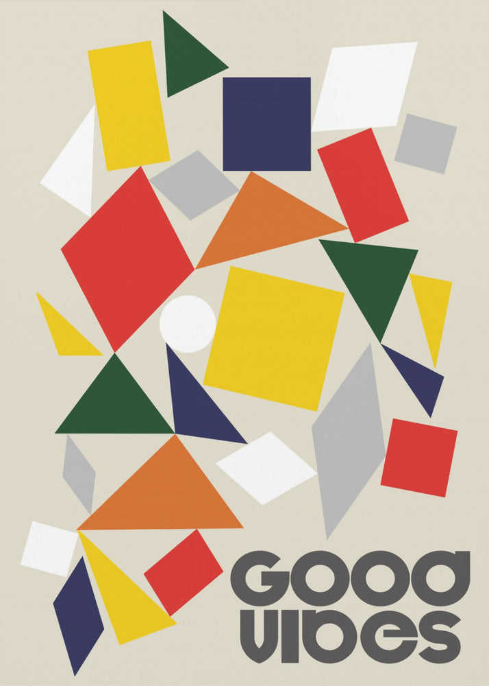 Good Vibes Pieces - Poster / Art Print