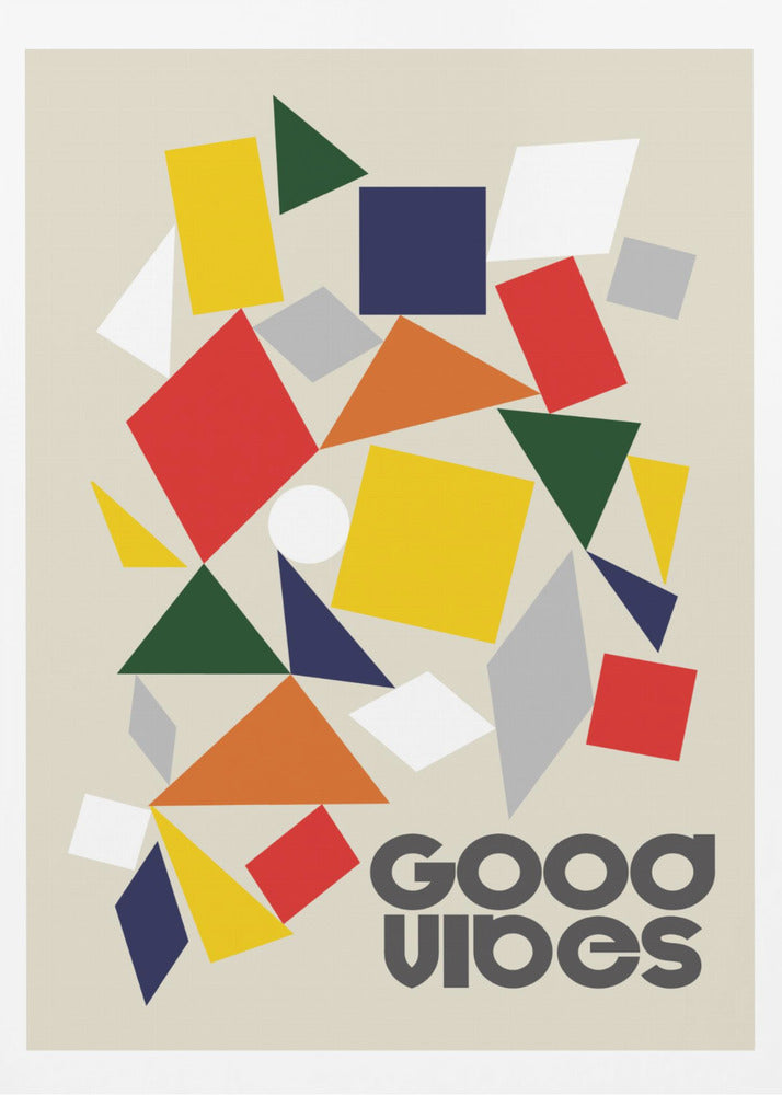 Good Vibes Pieces - Poster / Art Print