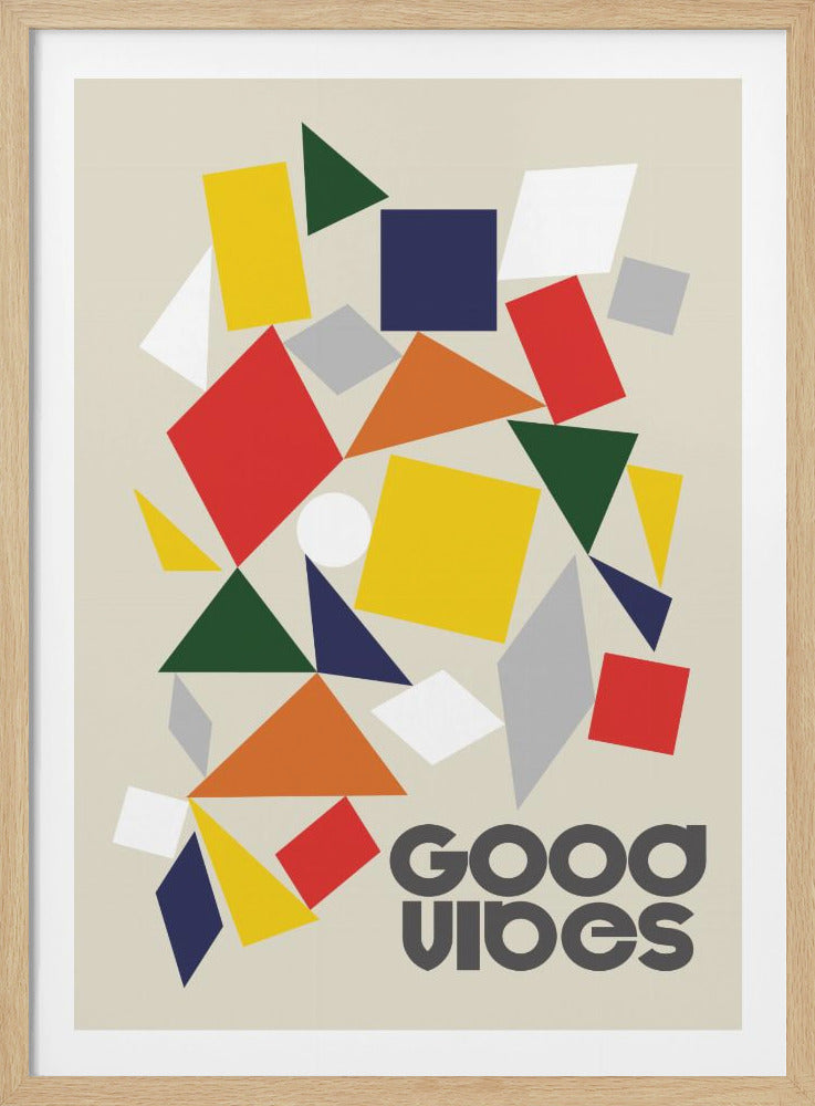 Good Vibes Pieces - Poster / Art Print