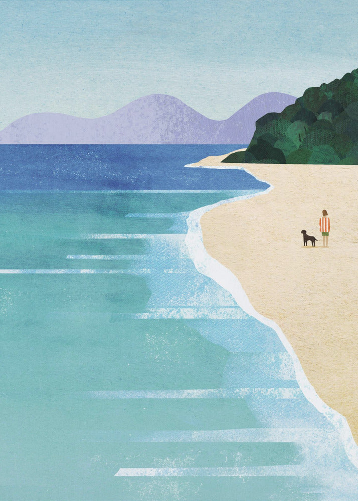 Beach Girl iii - Poster / Art Print