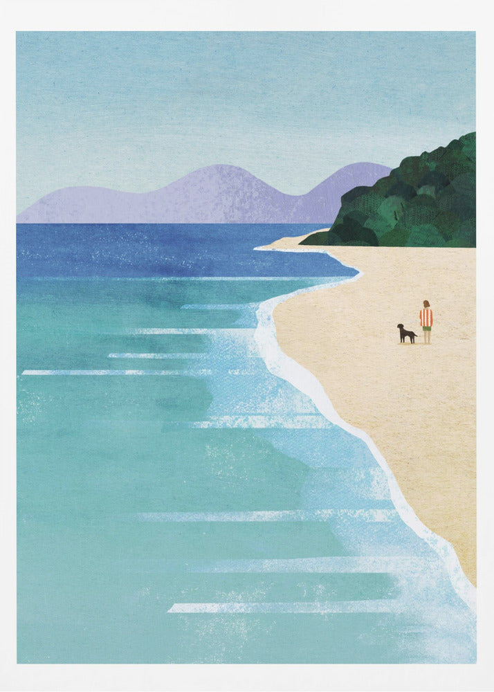 Beach Girl iii - Poster / Art Print