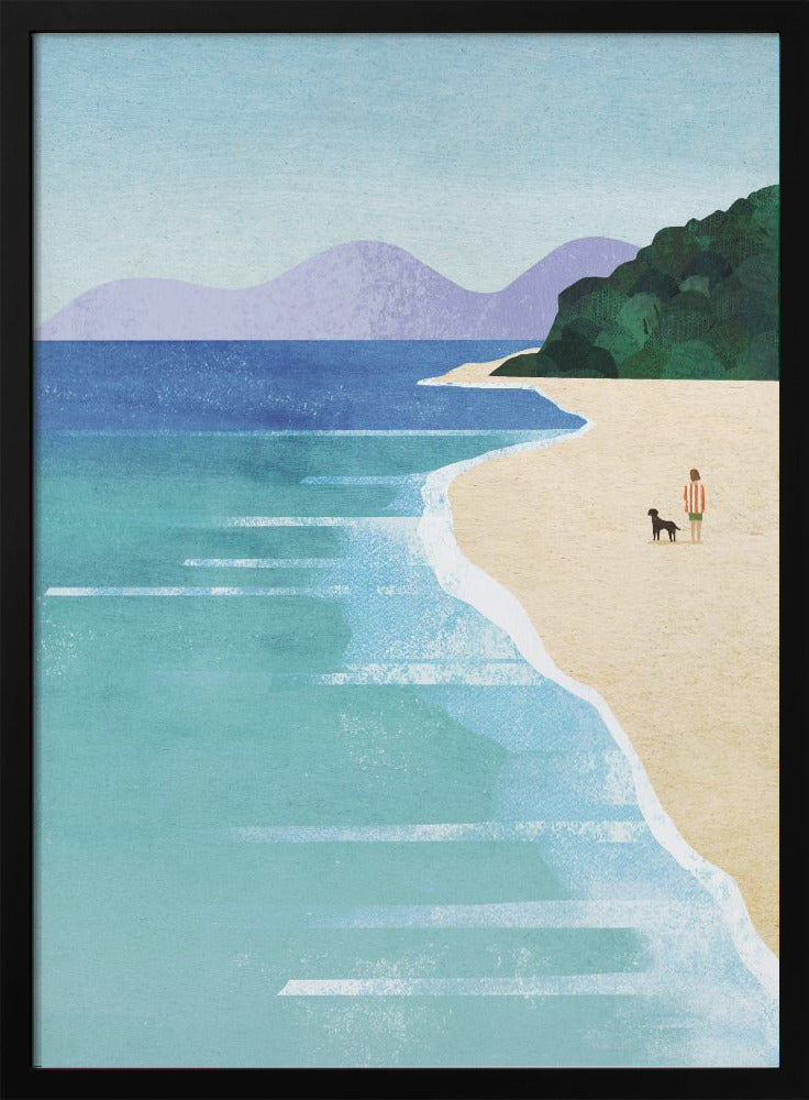 Beach Girl iii - Poster / Art Print