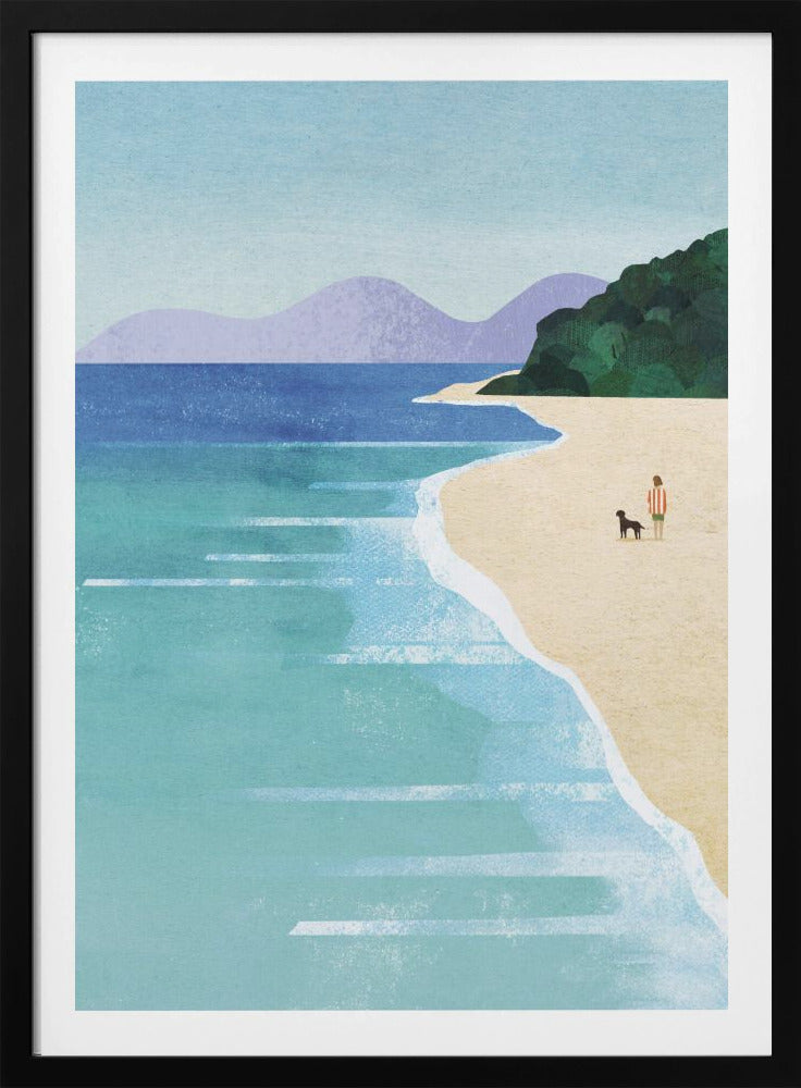 Beach Girl iii - Poster / Art Print