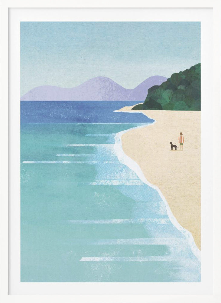 Beach Girl iii - Poster / Art Print