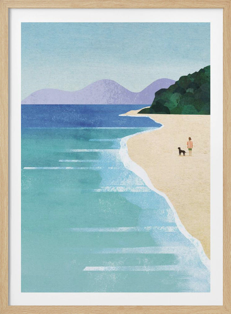 Beach Girl iii - Poster / Art Print