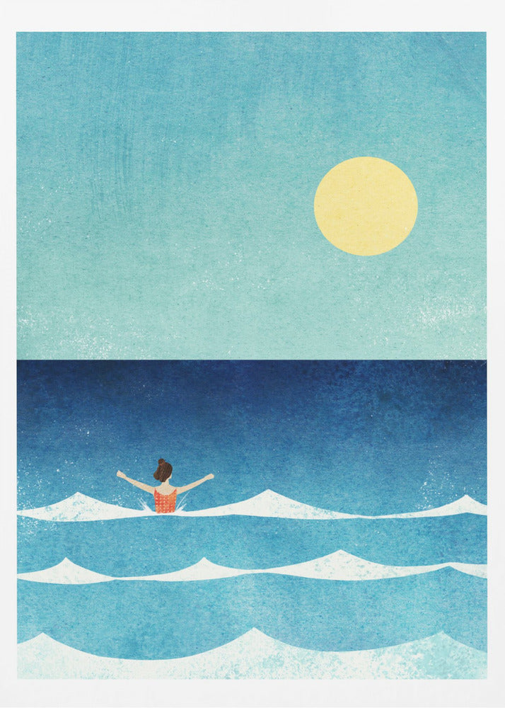 Sea Swim ii - Poster / Art Print