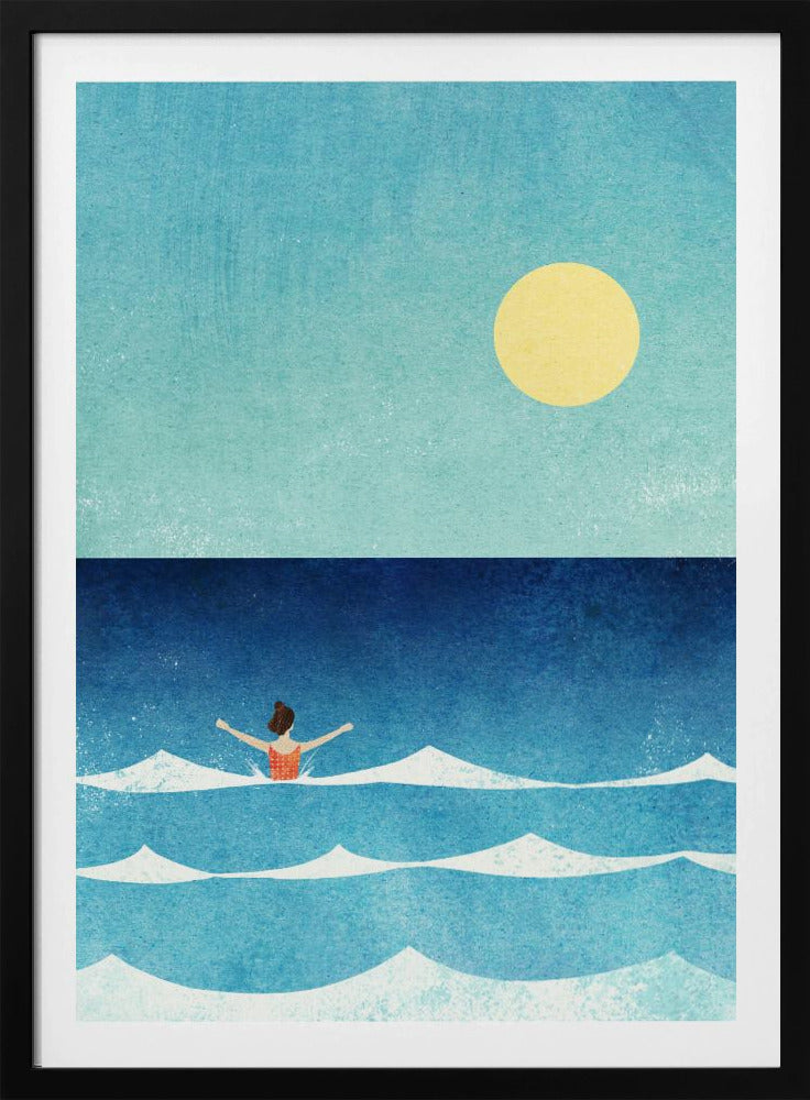 Sea Swim ii - Poster / Art Print