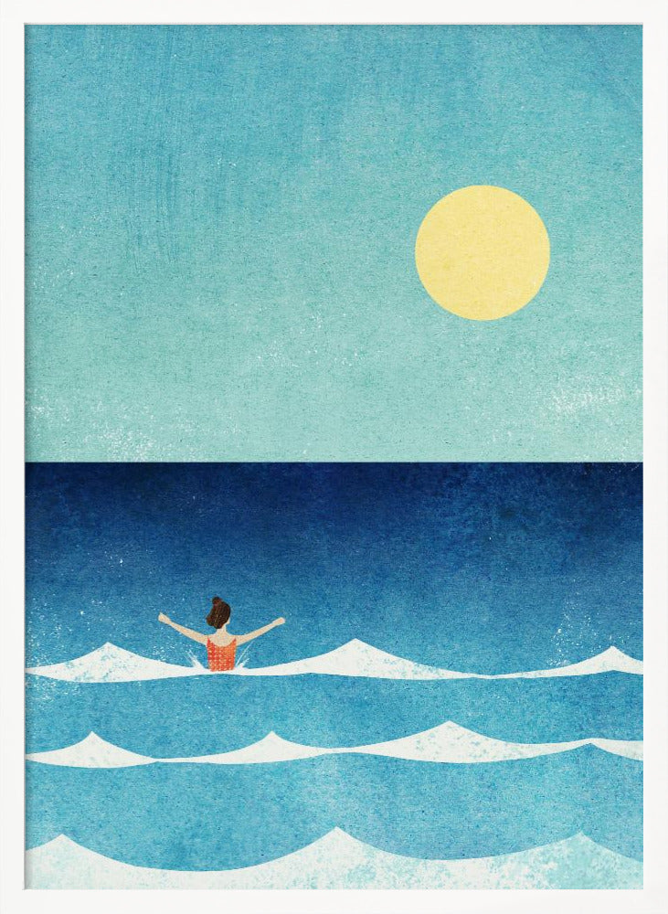 Sea Swim ii - Poster / Art Print