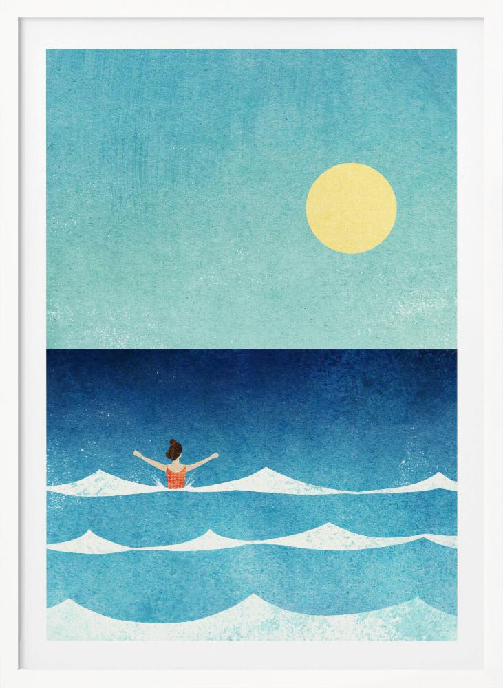 Sea Swim ii - Poster / Art Print
