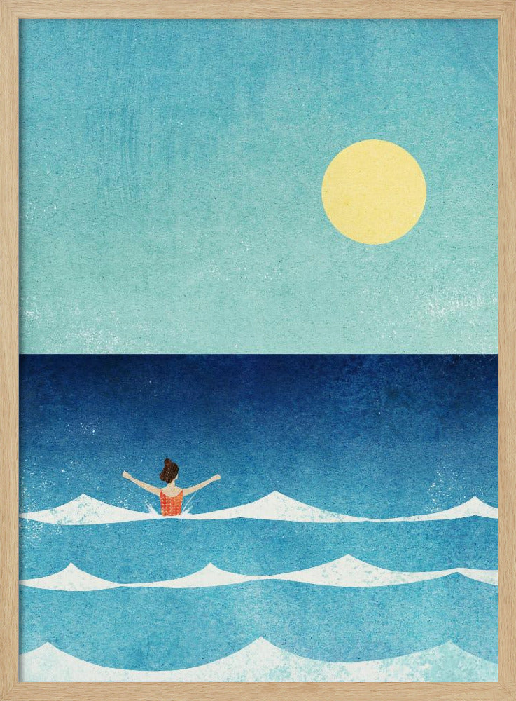 Sea Swim ii - Poster / Art Print
