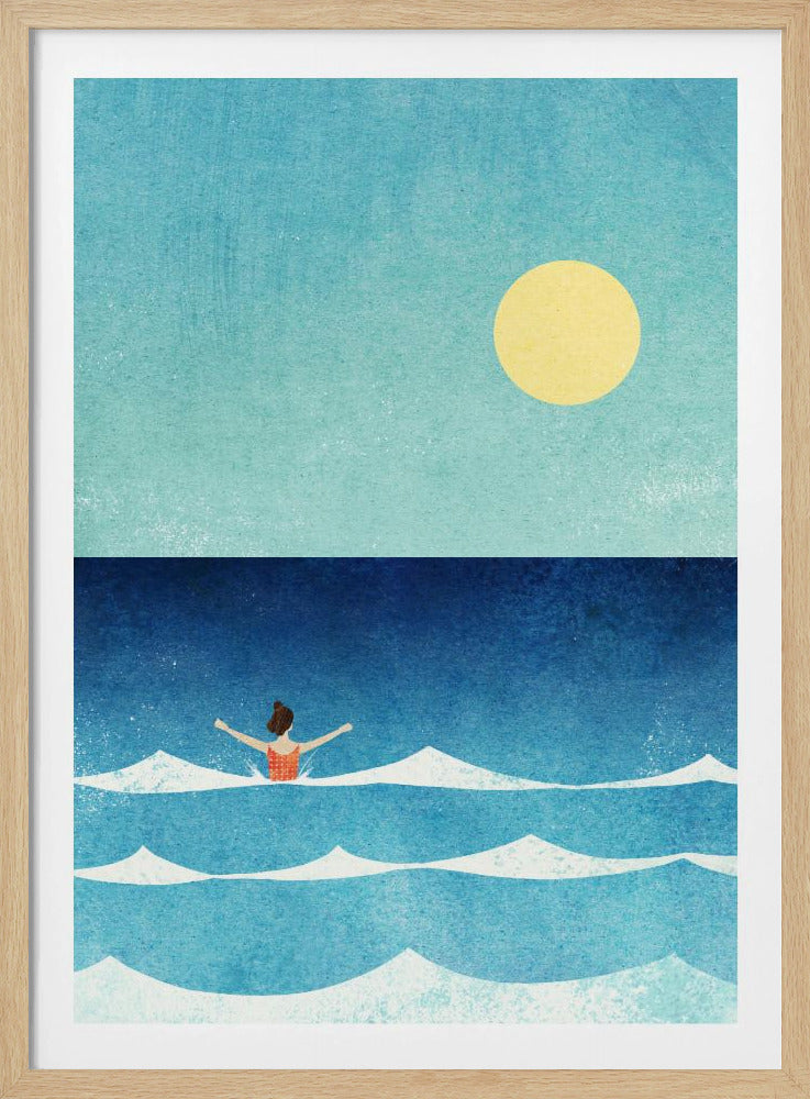 Sea Swim ii - Poster / Art Print