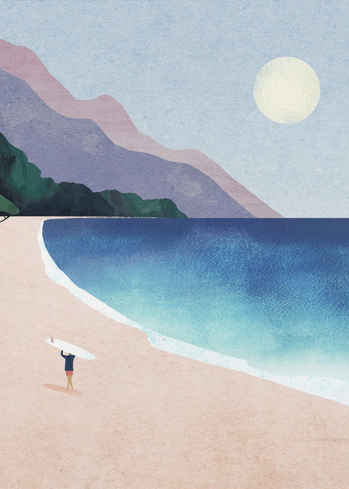 Surf Beach - Poster / Art Print