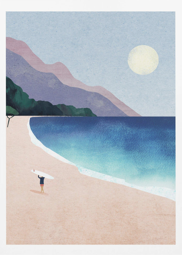 Surf Beach - Poster / Art Print