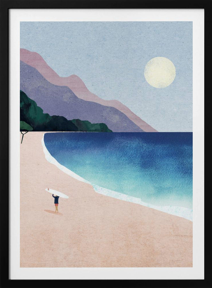 Surf Beach - Poster / Art Print