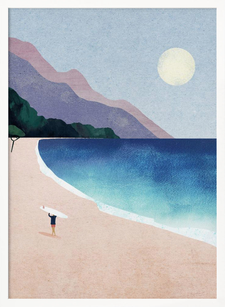Surf Beach - Poster / Art Print
