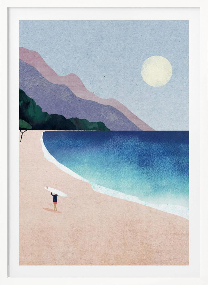Surf Beach - Poster / Art Print
