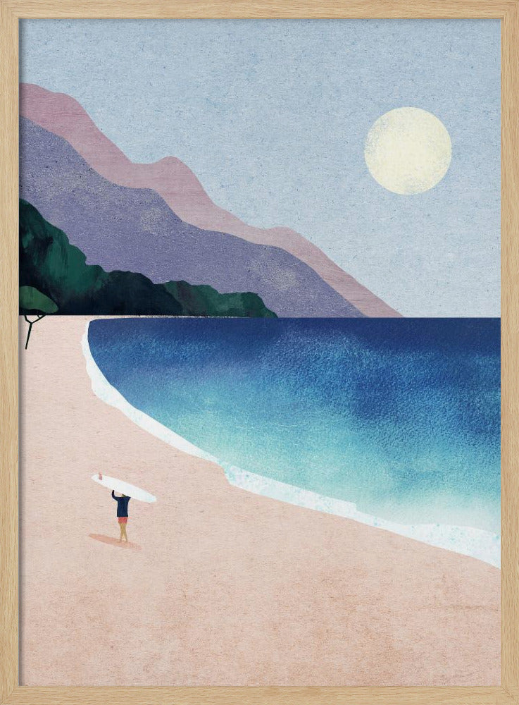 Surf Beach - Poster / Art Print