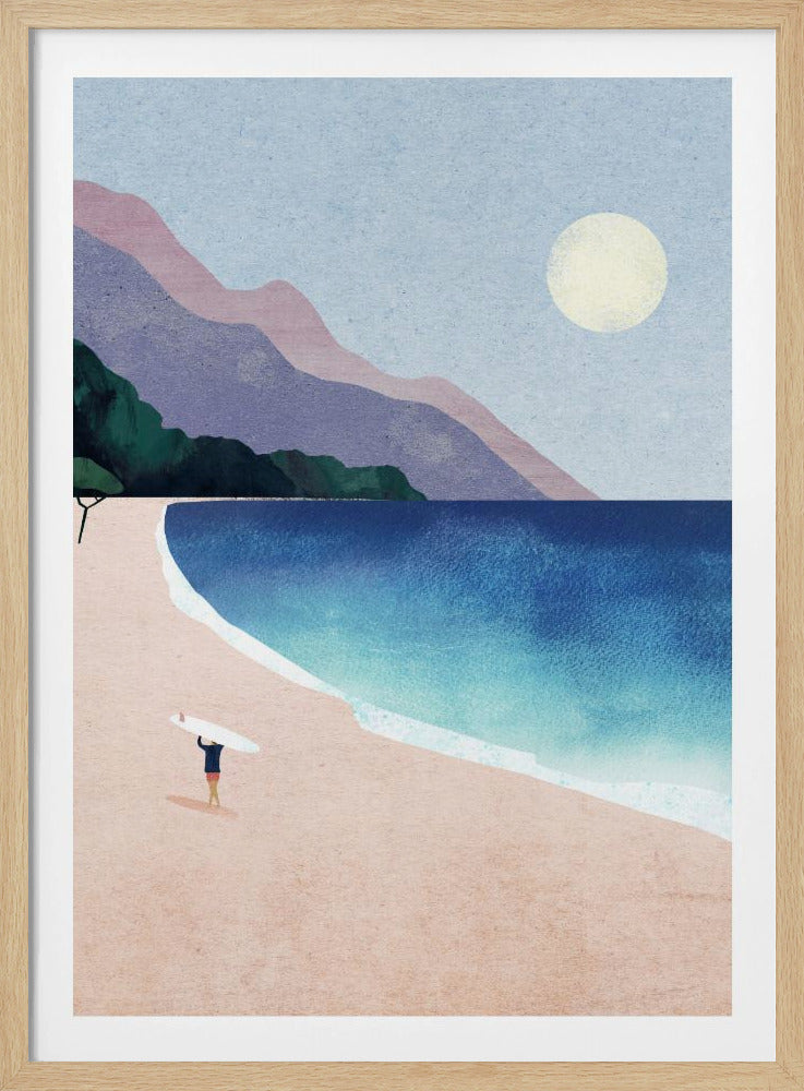 Surf Beach - Poster / Art Print